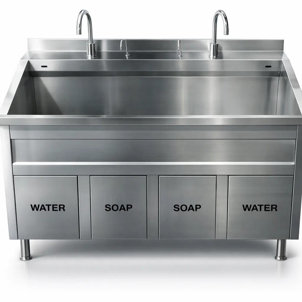 Kniebedienter Hand-Waschbecken